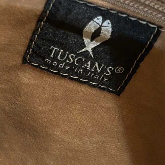 Tuscan’s Brown Leather Crossbody/Shoulder Bag Made in Italy - Picture 3 of 13